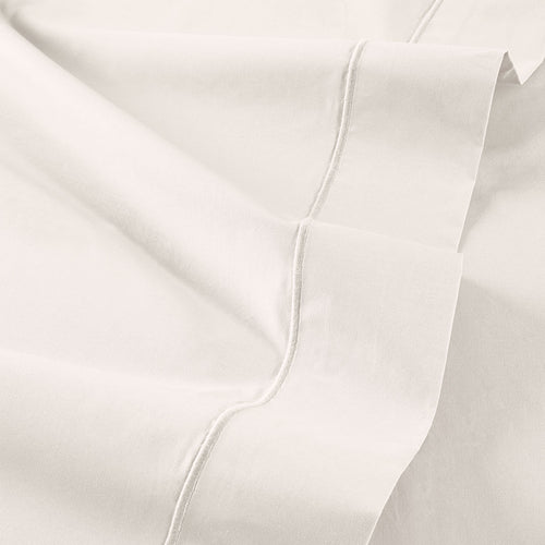 Drap Plat - Percale Unie - Ivoire