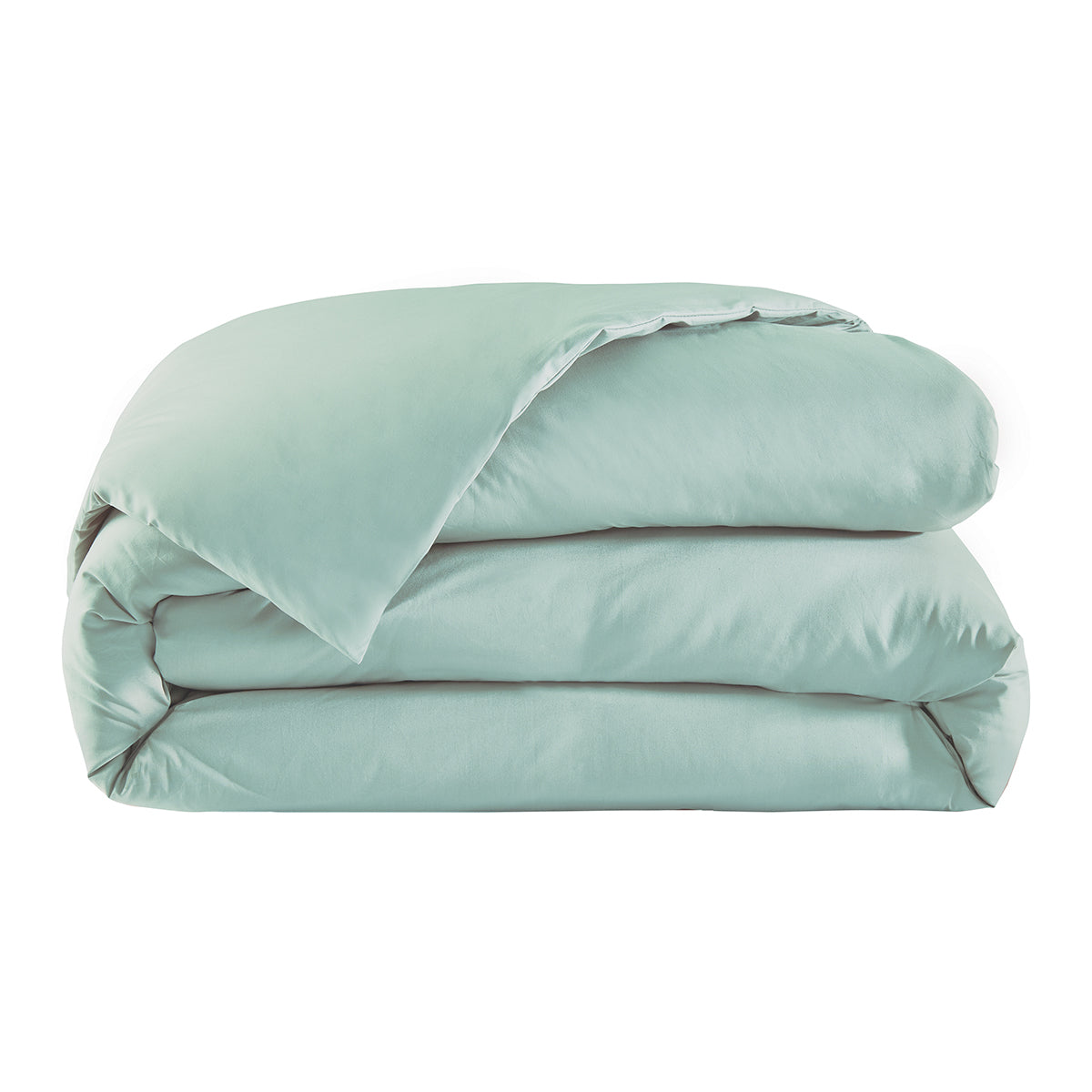 Percale Unie - Duvet Cover - Seafoam Green