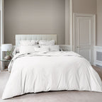 Percale Unie - Housse de Couette - Blanc
