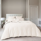 Percale Unie - Housse de Couette - Ivoire