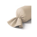Percale Unie - Funda De Almohada Cilíndrica - Beige