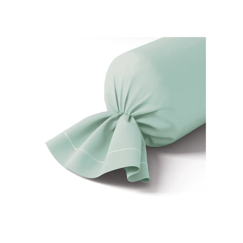 Percal Liso - Funda Bolster - Verde Agua