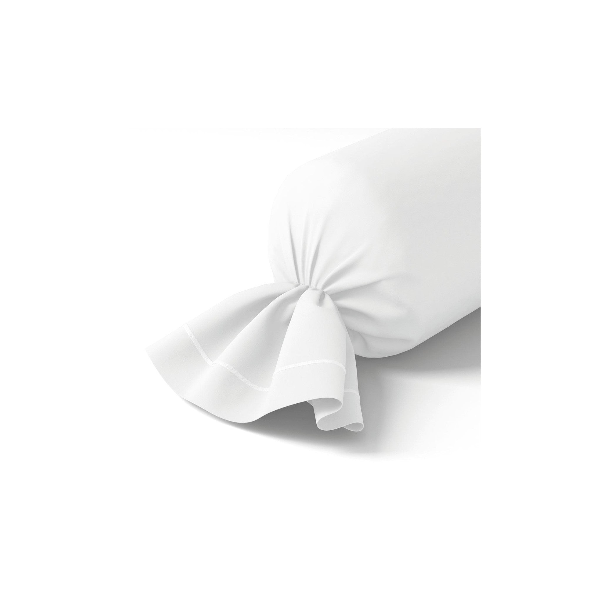 Percale Unie - Taie de Traversin - Blanc