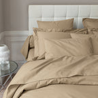 Percale Unie - Taie d'Oreiller - Beige