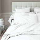 Taie D'Oreiller Unie - Percale Unie - Blanc