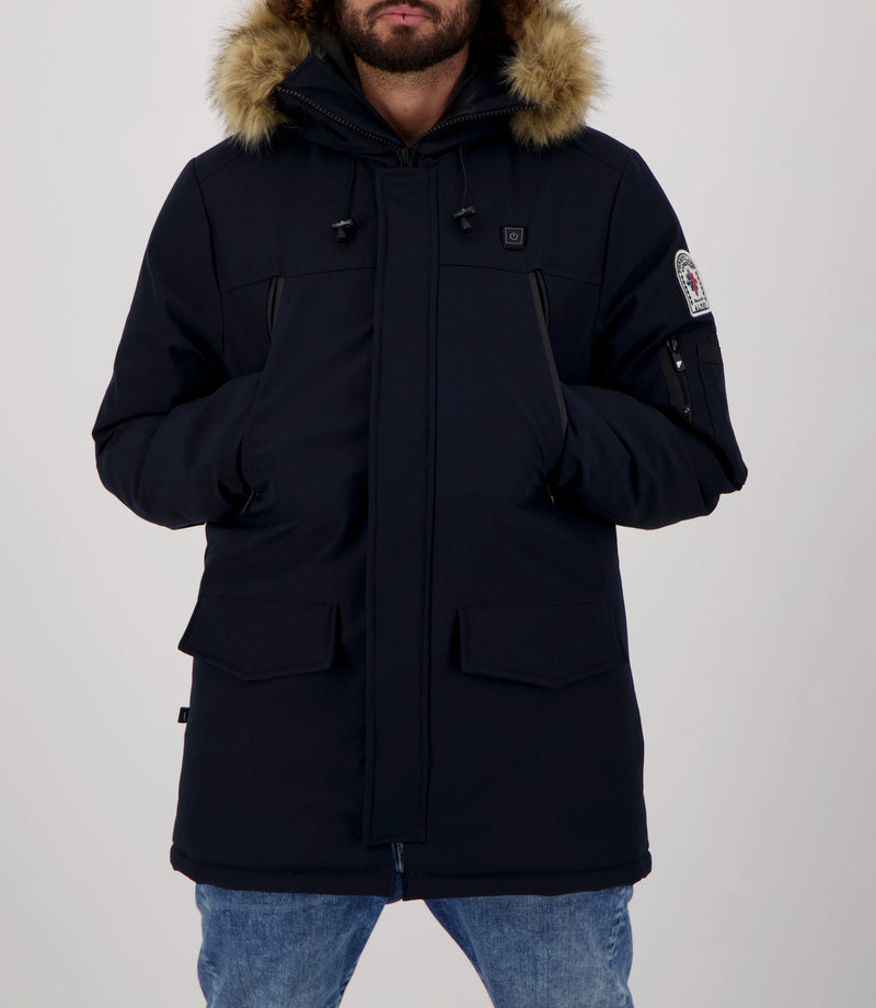 Parka Chauffante Aspen Heat - Navy - Homme