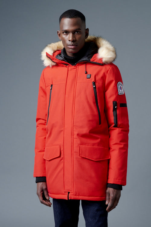 Parka Chauffante Aspen Heat - Rouge - Homme