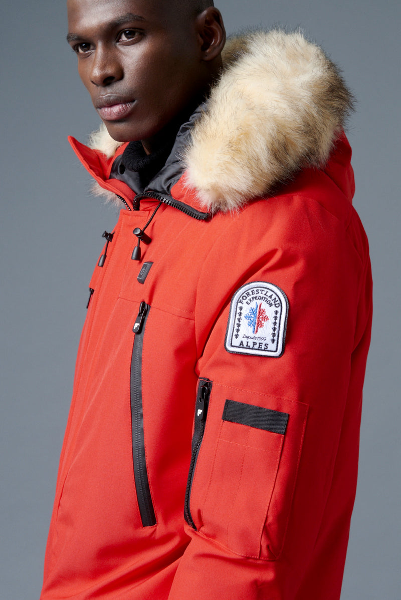 Parka Chauffante Aspen Heat - Rouge - Homme