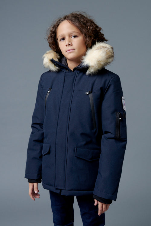 Parka Aspen Kids - Navy - Enfant Garçon