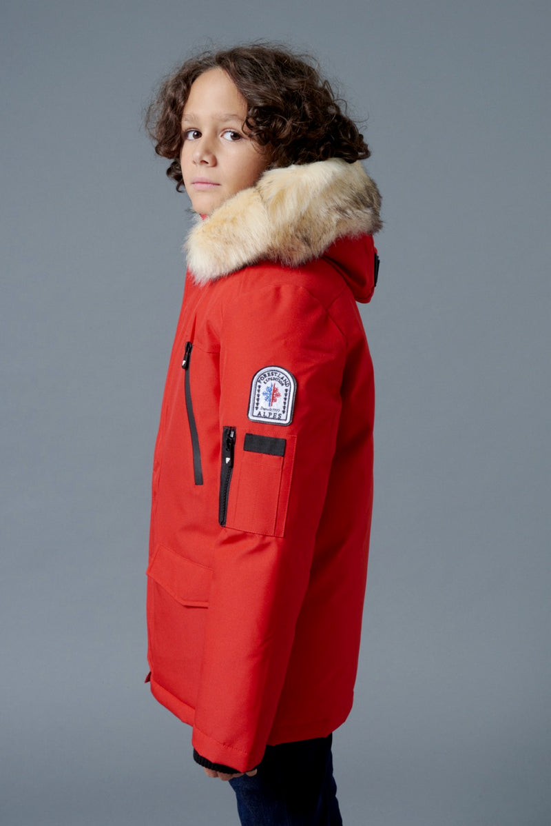 Parka Aspen Kids - Rouge - Enfant Garçon