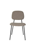 Roos - Dining Room Chair - Metal - Warm Beige