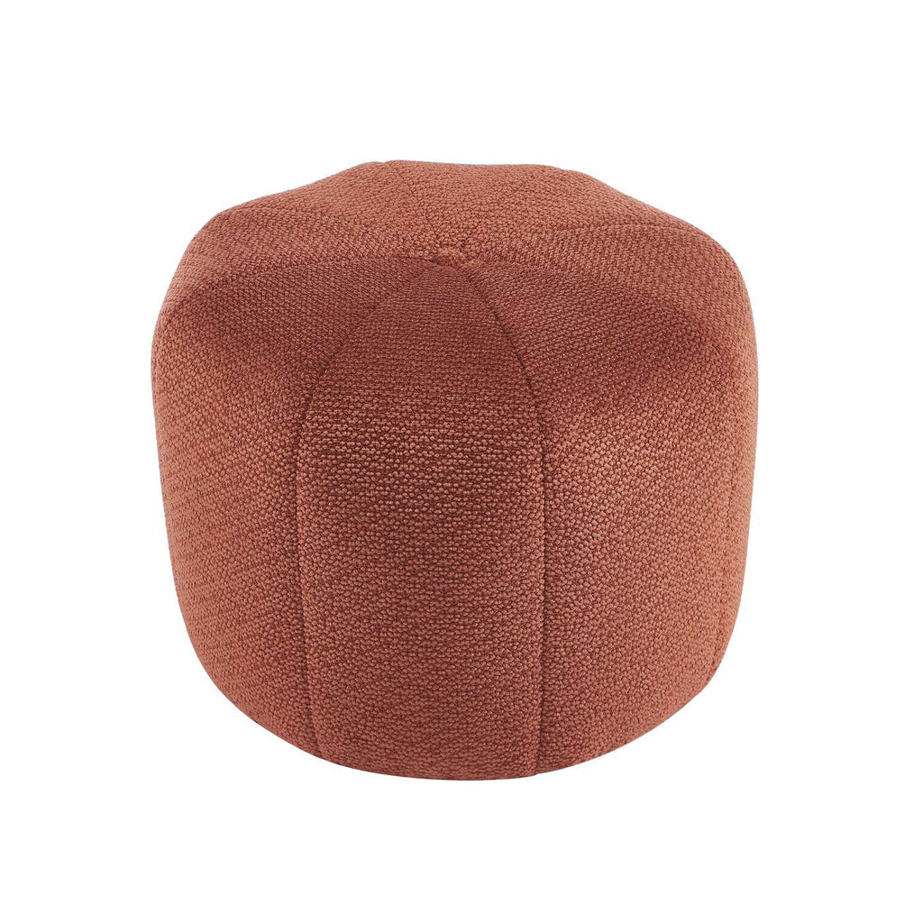 Assa - Pouf - Tessuto - Bordeaux