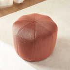 Assa - Pouf - Tessuto - Bordeaux