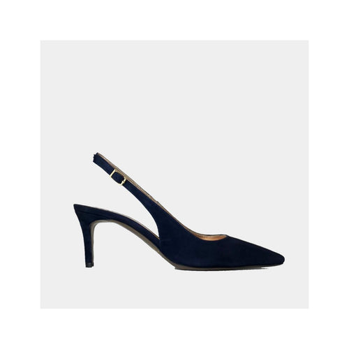 Escarpins Ann Tuil Astella - Velours Marine