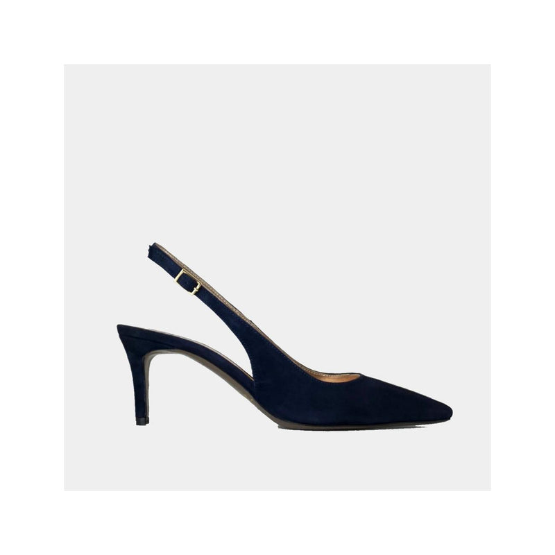 Escarpins Ann Tuil Astella - Velours Marine