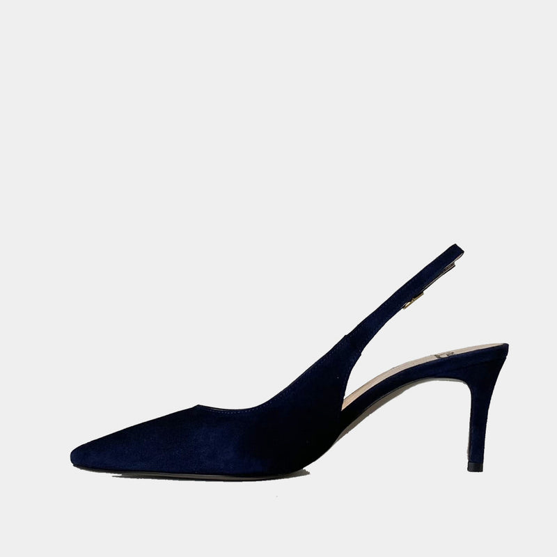 Escarpins Ann Tuil Astella - Velours Marine