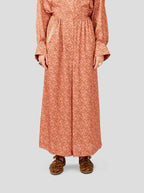 Pantalon Doll In Canyon Clay Messy Dots Print