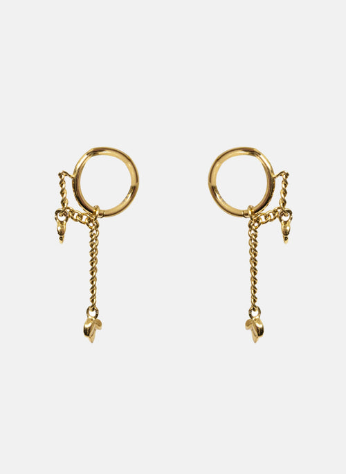 Boucles D'Oreilles Pendantes Astrée