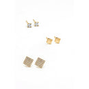 Set Boucles D'Oreilles "Bliss" - Doré