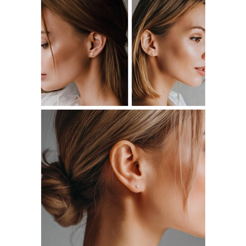 Set Boucles D'Oreilles "Bliss" - Doré