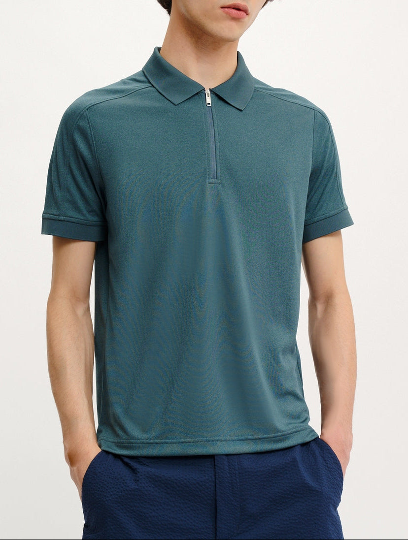 Polo de manga corta - Gris carbón I - Hombre