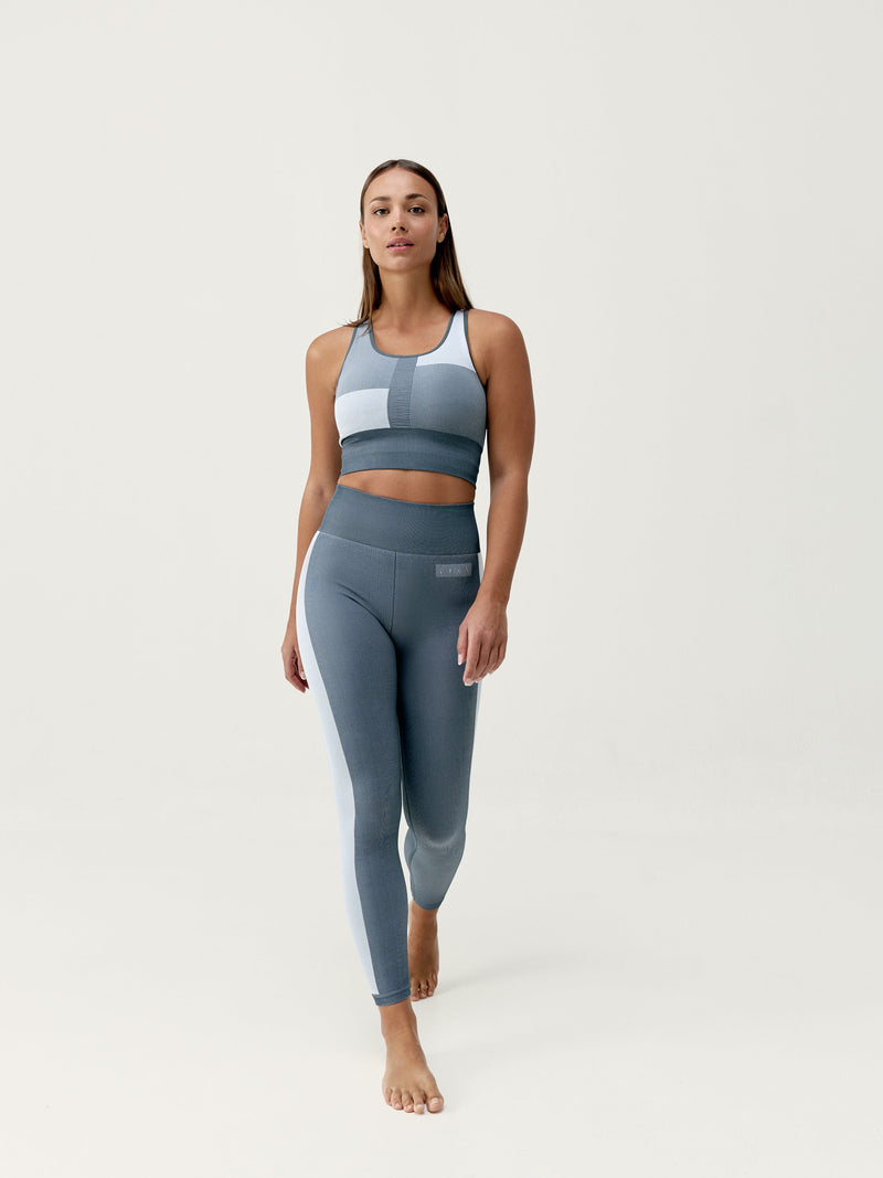 Legging Athena - Stormy Grey/White - Femme