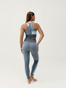 Legging Athena - Stormy Grey/White - Femme