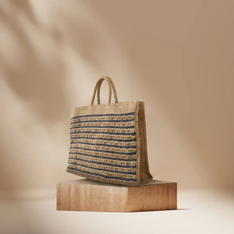 Athira bag - Beige & Grey