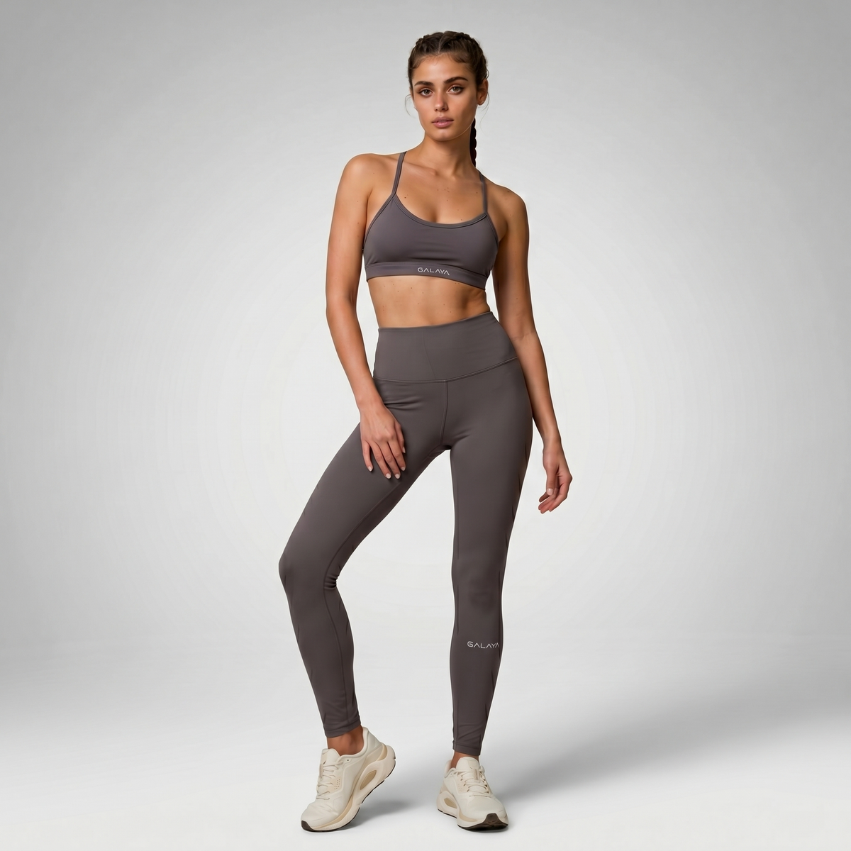 Brassière De Sport Femme Zania Cross-Back – Maintien Medium – Yoga & Pilates
