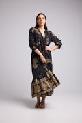 Robe Longue - Atya Long - Noir