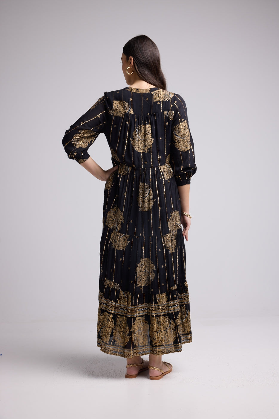 Robe Longue - Atya Long - Noir