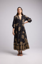 Robe Longue - Atya Long - Noir