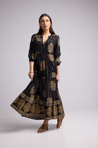Robe Longue - Atya Long - Noir