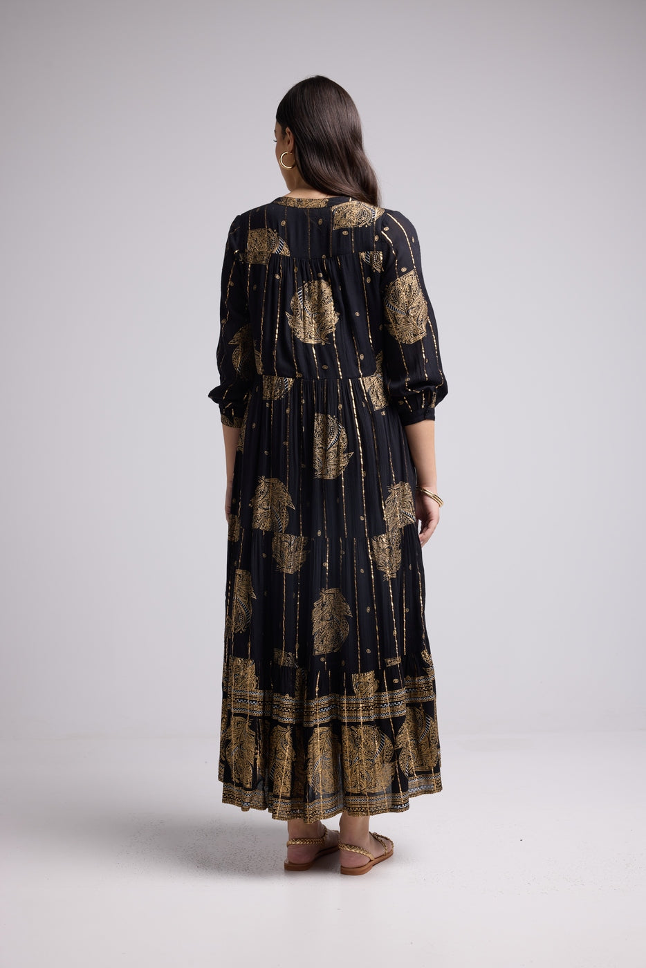 Robe Longue - Atya Long - Noir