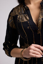 Robe Longue - Atya Long - Noir