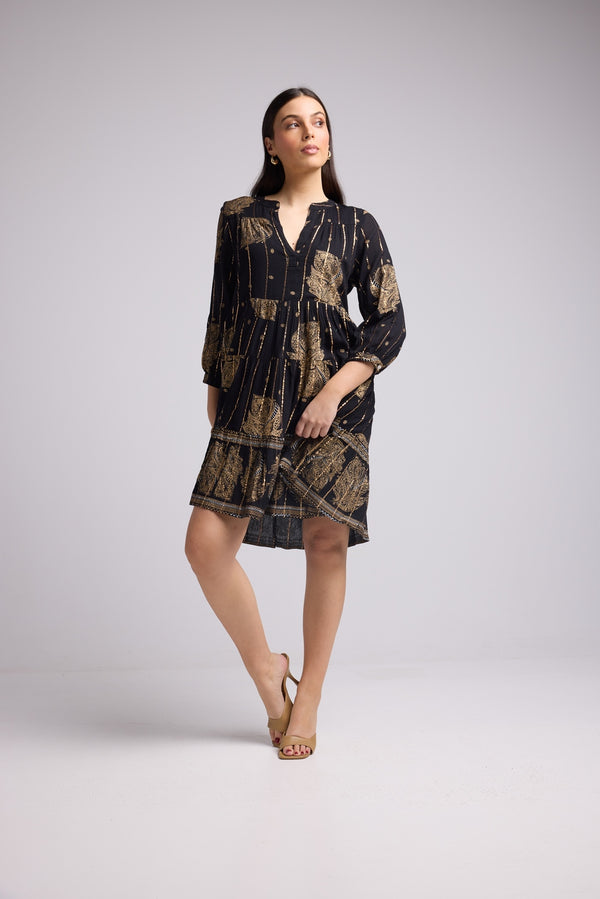 Robe Courte - Atya Short - Noir