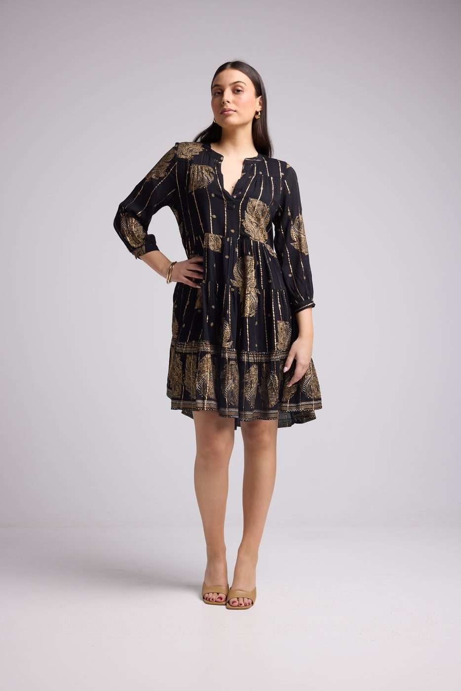 Robe Courte - Atya Short - Noir
