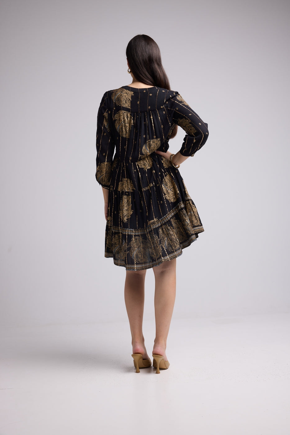 Robe Courte - Atya Short - Noir