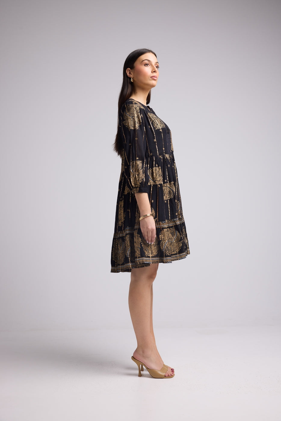 Robe Courte - Atya Short - Noir