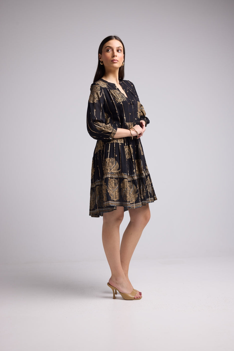 Robe Courte - Atya Short - Noir