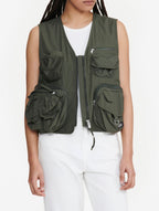 Veste Sans Manches - Avocat - Femme