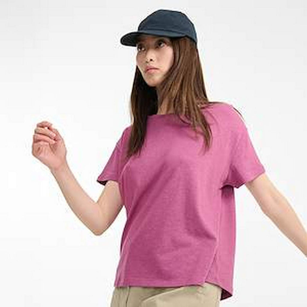 T-shirt a maniche corte da donna - Malva