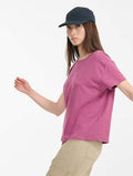 T-shirt a maniche corte da donna - Malva