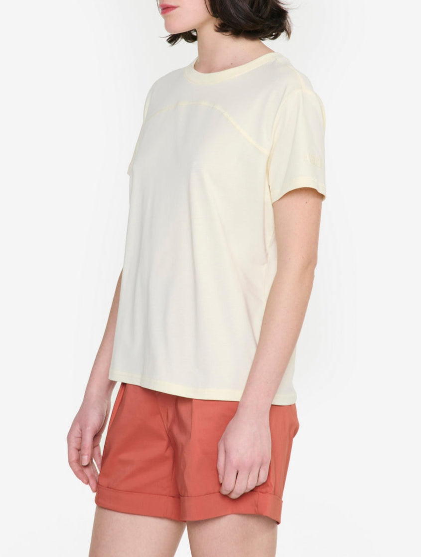 T-Shirt - Vanille - Femme