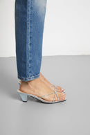 Sandales Lottie - Cuir Argenté