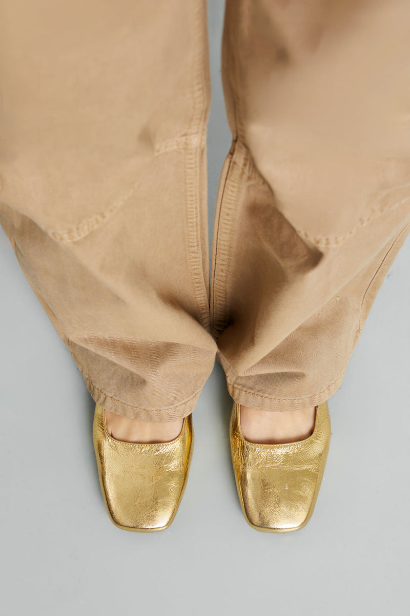 Mary Janes Julieta - Cuir Doré