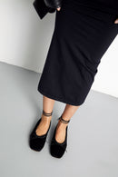 Ballerines Sienna - Cuir De Veau Noir