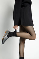 Mocassins Cleo - Cuir Argenté