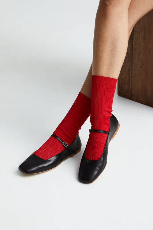 Mary Janes Julieta - Cuir Noir