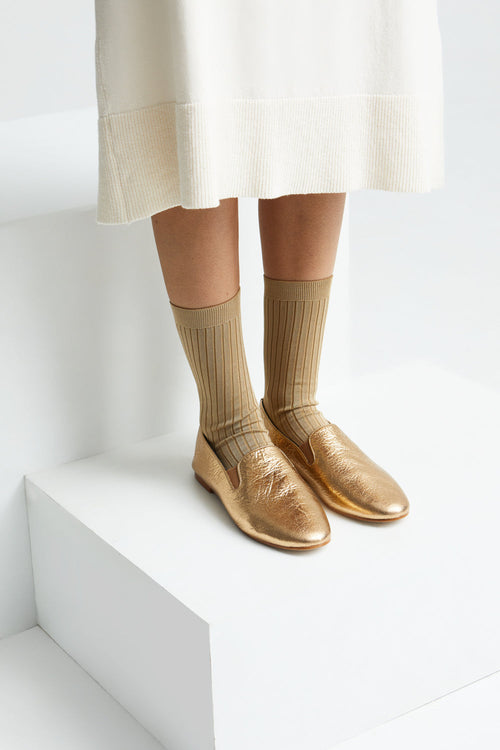 Mocassins Cleo - Cuir Doré